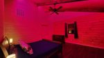 Changable colored LED lights in Master Bedroom